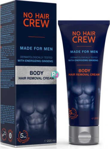No Hair Crew Body Hair Removal Cream αποτρίχωση για Άνδρες 200ml